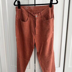 Alex Crane Bo Pants Linen size L in Rust
